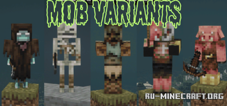  Mob Variants  Minecraft 1.20.4