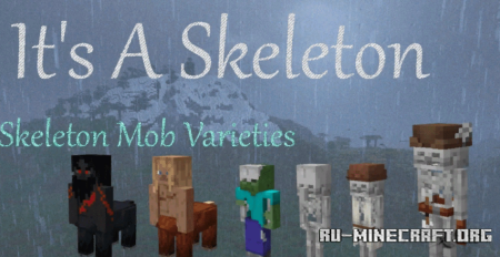  Its A Skeleton  Minecraft 1.20