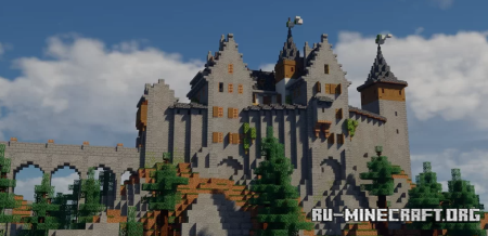  Castle Scheckenberg  Minecraft
