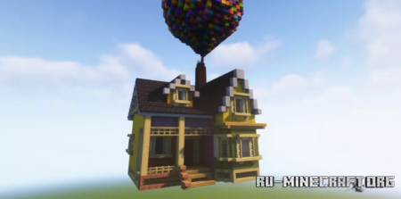  Pixar's Up house  Minecraft