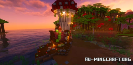  Mushroom House by Litzer  Minecraft