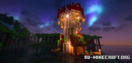  Mushroom House by Litzer  Minecraft