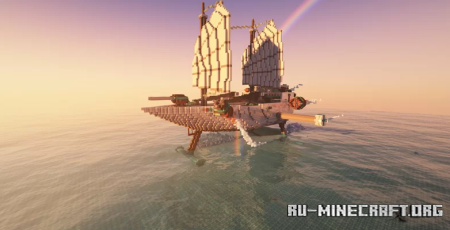  pirate ship by Dronko fire blaster  Minecraft