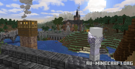  Gothic Bridge from my Survival  Minecraft