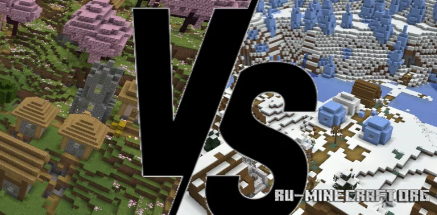  Summer VS Winter  Minecraft