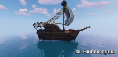  Sloop Ship by Juz  Minecraft