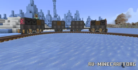  Narrow Gauge Mining Train  Minecraft