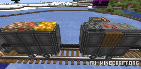 Narrow Gauge Mining Train  Minecraft