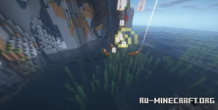  Small boats with lanterns  Minecraft