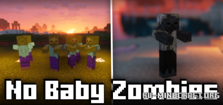  No Baby Zombies  Minecraft 1.20.4