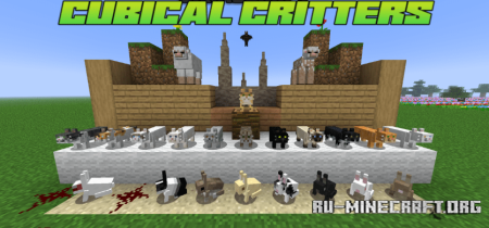  Cubical Critters  Minecraft 1.20