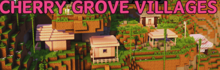  Cherry Grove Villages  Minecraft 1.20.4