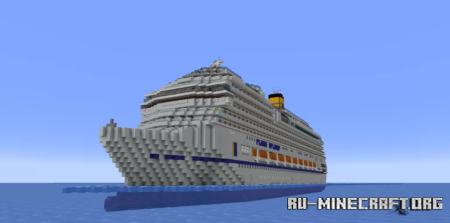  Platinum Splendor Cruise Ship  Minecraft