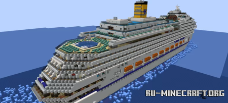  Platinum Splendor Cruise Ship  Minecraft
