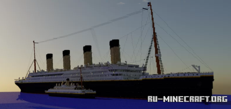  RMS Titanic and SS Nomadic  Minecraft