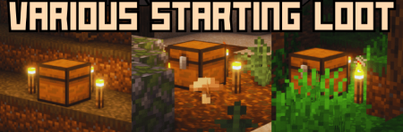  Various Starting Loot  Minecraft 1.20.4