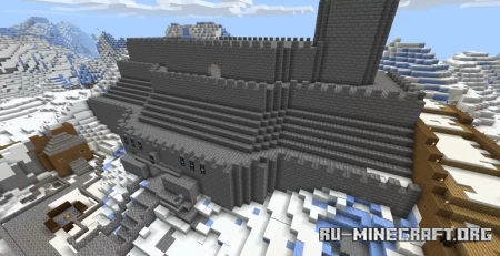  Mountain Fortress  Minecraft