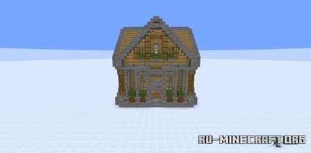 16x16 Starter House by Acul0s  Minecraft