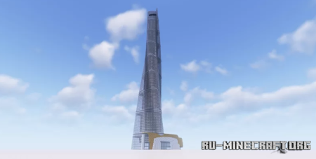  Shanghai Tower by chocochujang  Minecraft