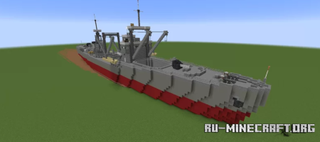  IJN ammunition ship Kashino  Minecraft
