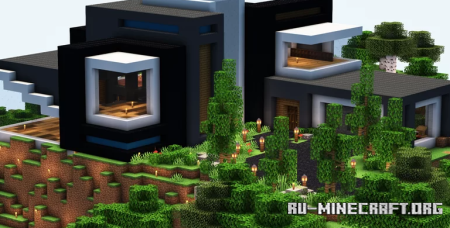  Modern House Build by Plinkoo  Minecraft