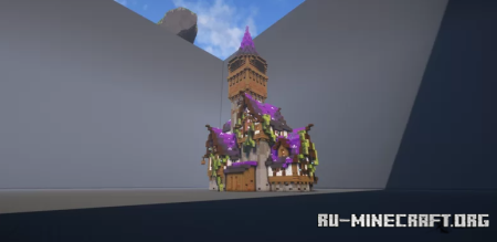  Fantasy House with tower  Minecraft