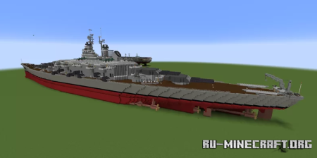  USS Aviation battleship Kearsarge  Minecraft