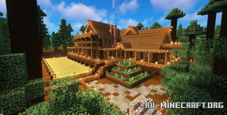  Giant Texas Ranch  Minecraft