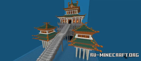  Chinese temple by Dantopia  Minecraft