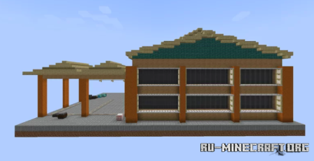  Tropico 6 Bus Garage  Minecraft