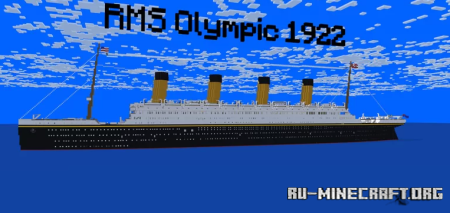  RMS Olympic - 1922  Minecraft