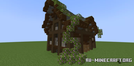  Dark Oak Cottage  Minecraft