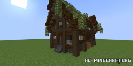  Dark Oak Cottage  Minecraft