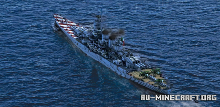  RM Roma battleship  Minecraft