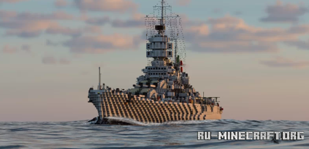  RM Roma battleship  Minecraft