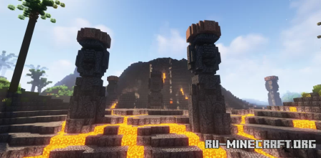  Moai Island  Minecraft