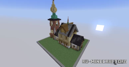  Small Priest`s House  Minecraft