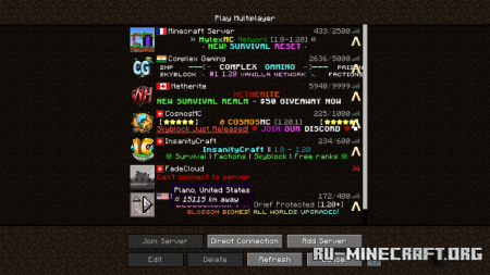  Server Country Flags  Minecraft 1.21