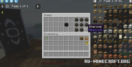  SBM Charcoal Block  Minecraft 1.21