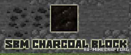  SBM Charcoal Block  Minecraft 1.21