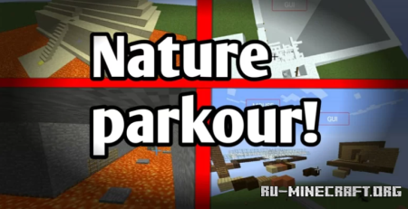  Nature parkour  Minecraft