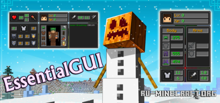  EssentialGUI  Minecraft 1.21