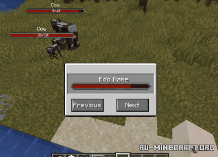  Mob Health Bar  Minecraft 1.21