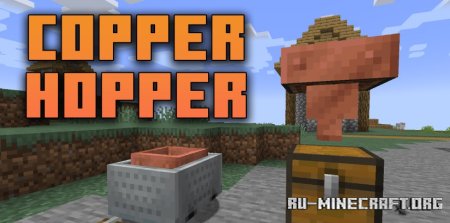  Copper Hopper  Minecraft 1.21