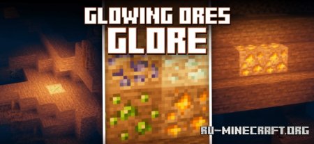  Glore  Glowing Ores  Minecraft 1.21