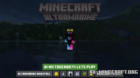  Ultramarine Nightfall  Minecraft PE 1.20