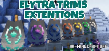  Elytra Trims Extensions  Minecraft 1.21