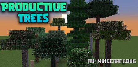 Скачать Productive Trees для Minecraft 1.21