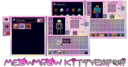  Meowmrow Kittycat UI  Minecraft 1.21