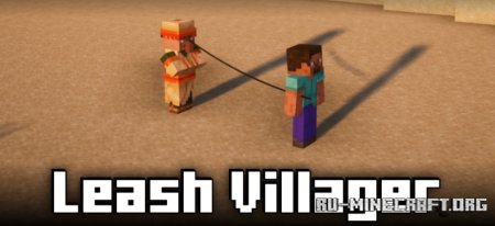  Leash Villager  Minecraft 1.21